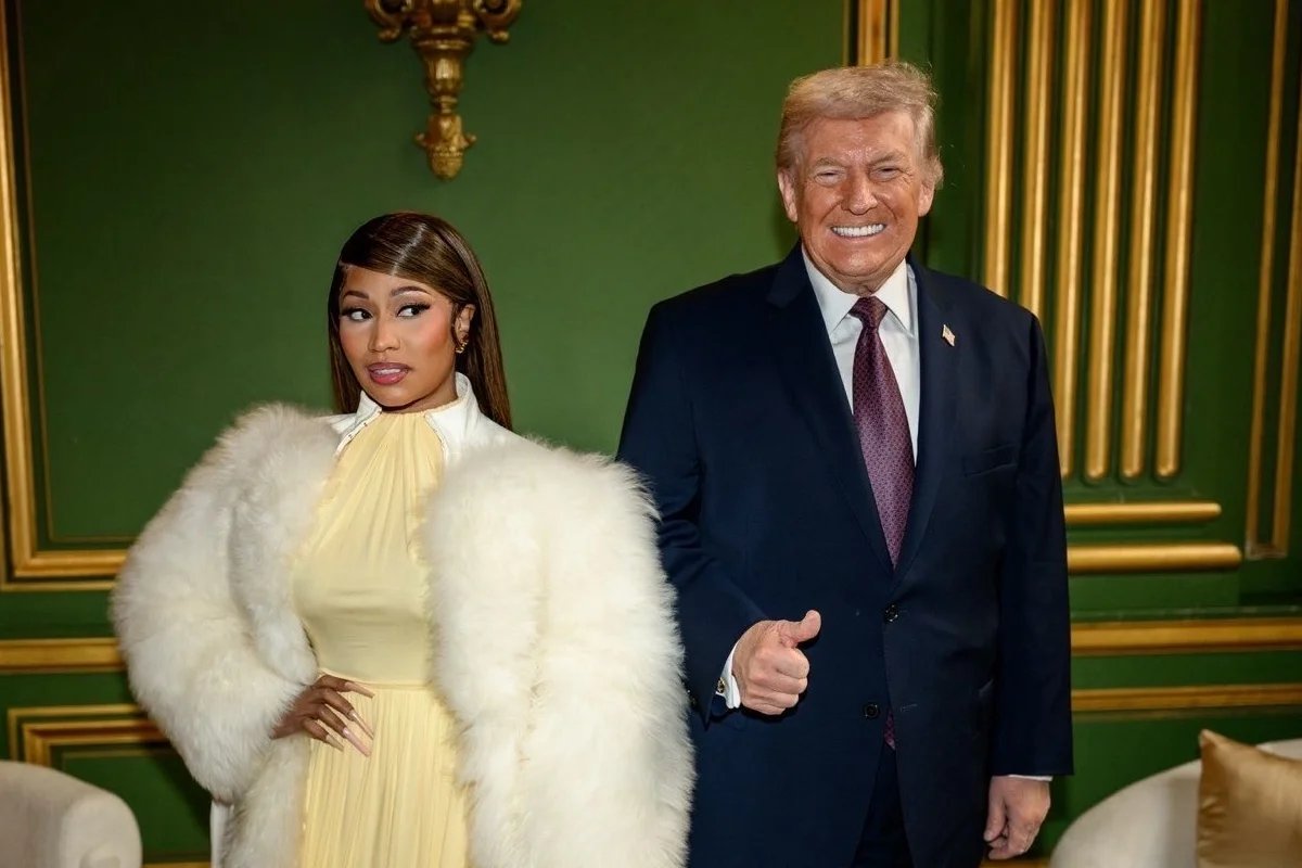 Donald Trump elogia Nicki Minaj durante comício republicano nos EUA