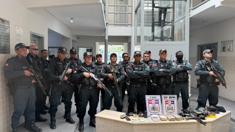 Operação Policial em Santarém Resulta na Prisão de Trio Envolvido em Roubo com Reféns