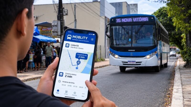 Moblity: Novo Aplicativo Facilita Acompanhamento de Ônibus em Santarém