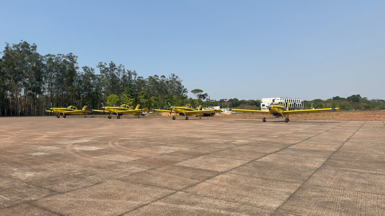 Chegada de Aviões de Combate a Incêndios em Santarém: Ação Conjunta para Enfrentar Crise Ambiental